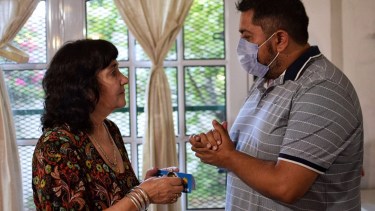 Ruíz dio a conocer su iniciativa el día que Belloso cumple 80 años. Foto: gentileza.