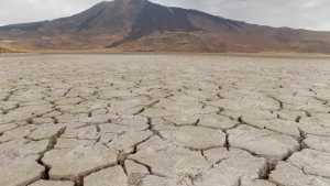 La Laguna Tromen se secó: una triste postal del cambio climático