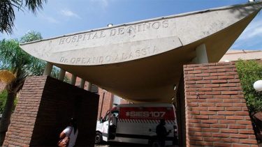 El menor ingresó por un ataque de epilepsia con antecedentes.-