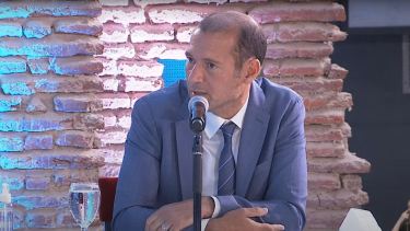 El gobernador de Neuquén, Omar Gutiérrez. Foto: captura de video.