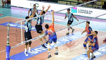 Gigantes solo pudo ganarle un set a Monteros. (Foto: Prensa Aclav)