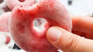 Rosquitas heladas de yogur, la receta express