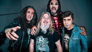 Nueva formación. Cuadrado, Romano, O'Connor y Javier Rubio, en reemplazo de Pato Strunz.