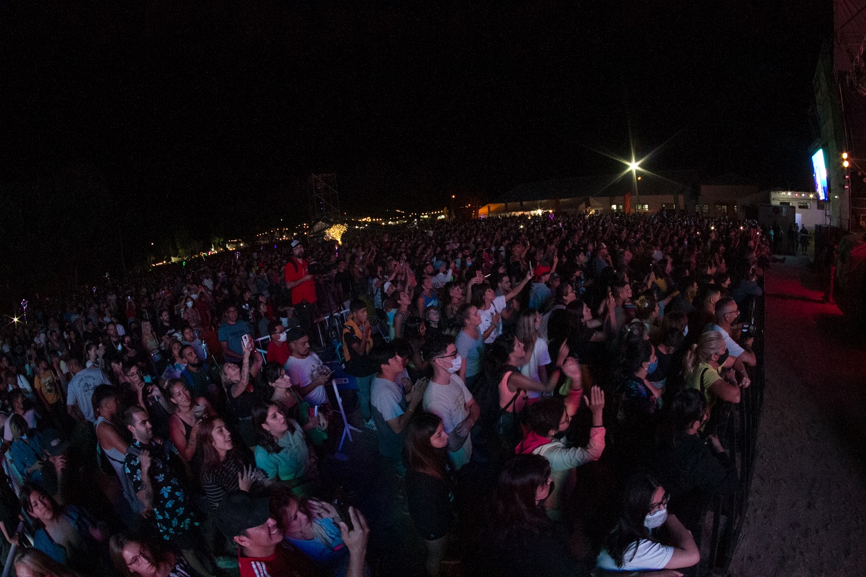 Se estimó que unas 20.000 personas estuvieron en el predio de la fiesta. Fotos: Pablo Leguizamon.