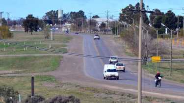 El Parque Industrial se encuentra camino a El Cóndor, sobre la ruta provincial N° 1 de Viedma. 
foto  : Marcelo Ochoa