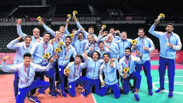 El vóley masculino se subió al podio en Tokio 2020 gracias a una excelente actuación colectiva que será recordada por años.