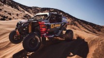 Imagen de El único regional en el Dakar completó la tercera etapa