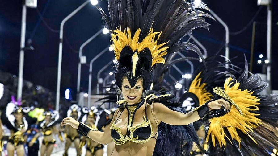 Carnaval de Gualeguaychú tiene un gran despliegue y es el más concurrido de los carnavales argentinos. Foto: Telam.