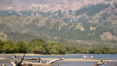 La cabecera norte del lago Meliquina. Foto: Patricio Rodríguez.