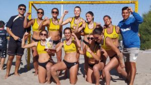 IFES y Sol de Mayo, campeones de la Copa Argentina de beach handbol