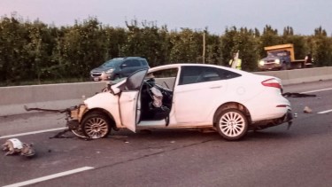 Huergo: un accidente entre un auto y un camión produjo múltiples colisiones sobre Ruta 22