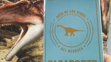 Turismo lanzó el certificado de explorador paleontológico para niños. Fotos: Neuquén Tur.