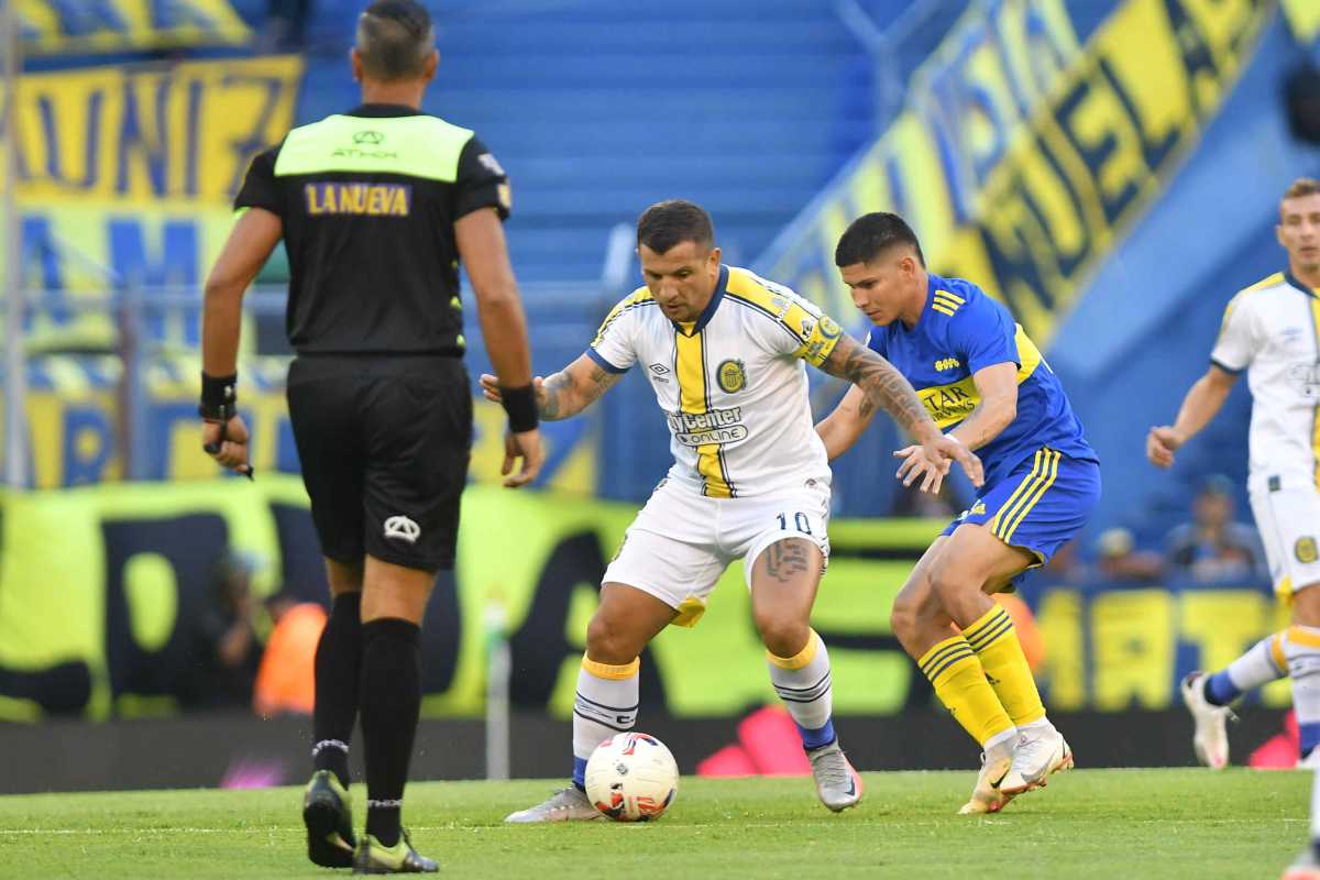 Boca y Central jugaron un lindo partido en la cancha de Vélez. Foto: Télam
