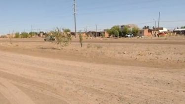 El hecho ocurrió anoche en la zona del Parque Industrial de Añelo Foto: Facebook vacamuertatv