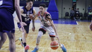 Matías Eidintas es una de las grandes figuras de la temporada para Deportivo Viedma. Foto: Prensa Gimnasia