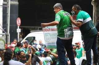 Se había amenazado con una gran movilización a Plaza de Mayo, sino había una respuesta. Foto: Noticias Argentinas