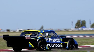 Jeremías Olmedo aparece como el principal candidatp a la victoria en la primera final del TC Pista que se disputará en el autódromo de Viedma. Gentileza.