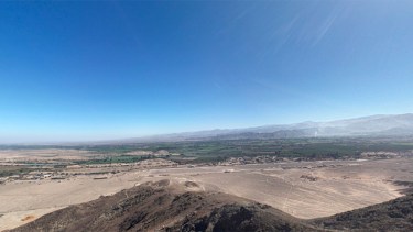 Ministerio de Transporte: La aeronave "se precipitó a tierra en las inmediaciones del aeropuerto María Reiche, ciudad de Nasca, momentos después del despegue" (Captura Street View)
