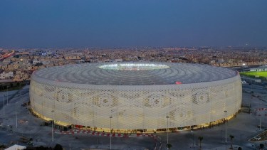 Al Thumama Stadium.