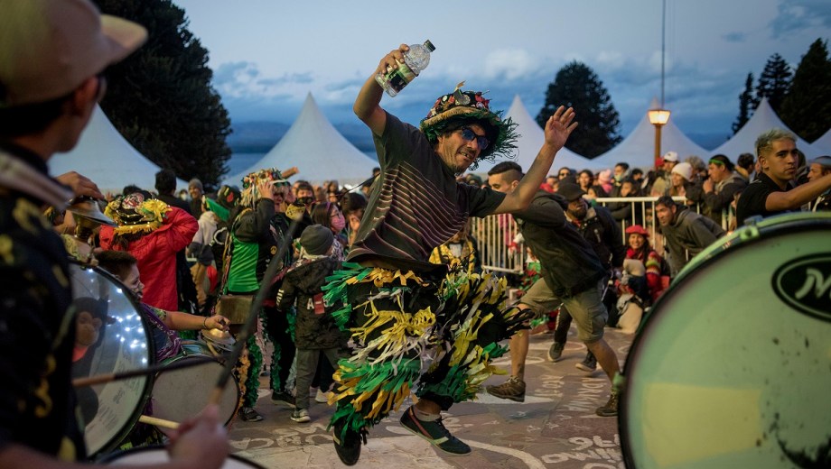Bariloche celebra el Carnaval desde hace años. Archivo
