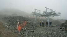 Imagen de La nueva telesilla cuádruple se eleva en el cerro Catedral de Bariloche