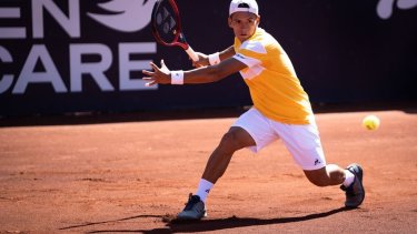 El argentino disfruta de una semana soñada en la capital chilena.