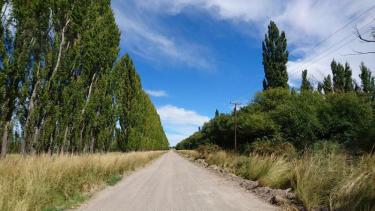 El barrio Valentina Sur está ubicado en una zona de chacras. Foto archivo.