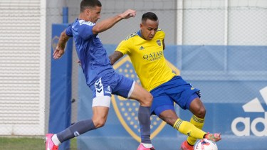 Sebastián Villa fue titular contra Gimnasia en el empate 2 a 2. Foto: prensa Boca 
