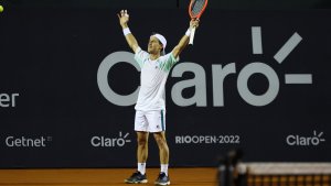 Diego Schwartzman ganó caminando y avanza en el ATP de Río de Janeiro