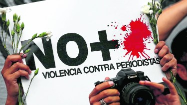 Los asesinatos de periodistas en México deben cesar