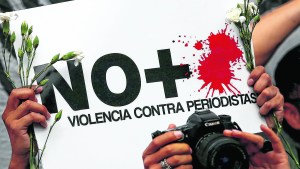 Los asesinatos de periodistas en México deben cesar