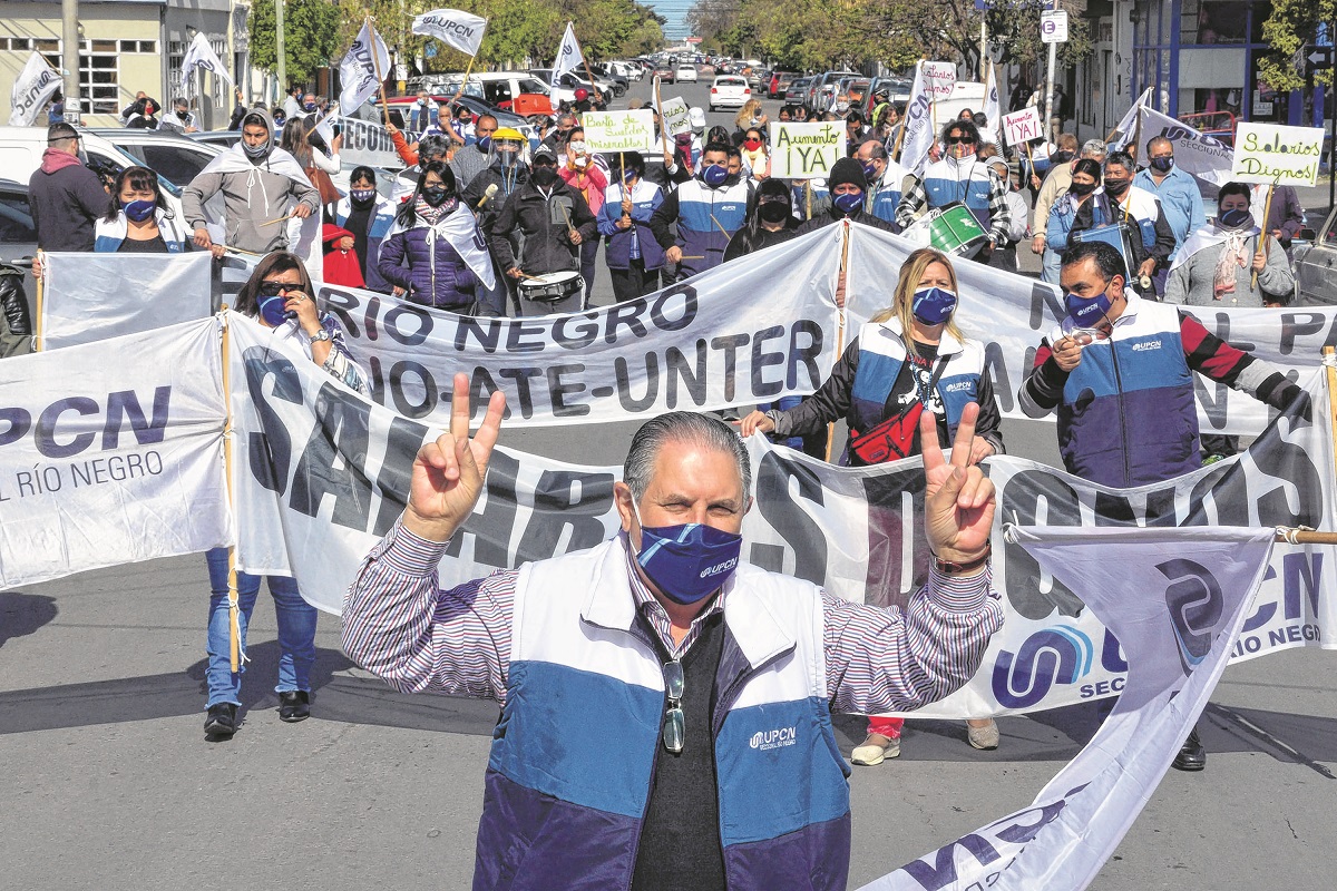 UPCN sería el primer gremio en aceptar la oferta salarial.  Foto Archivo: Marcelo Ochoa