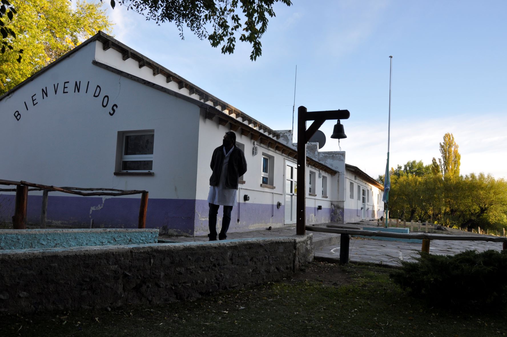 Unas 40 escuelas de parajes rurales de la Región Sur y la Zona Andina abren sus puertas para el nuevo ciclo lectivo. Archivo 