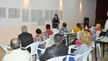 Referentes radicales del oeste de la Región Sur se reunieron en Jacobacci. Foto. José Mellado. 