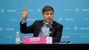 Axel Kicillof, gobernador de Buenos Aires. 