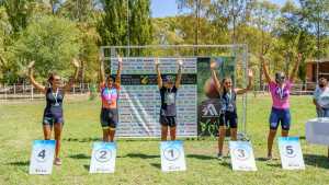 Moisés y Simón ganaron el Triatlón de la Pera