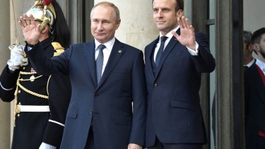 Putin y Biden aceptan cumbre propuesta por Macron para contener crisis ucraniana. Foto: archivo 