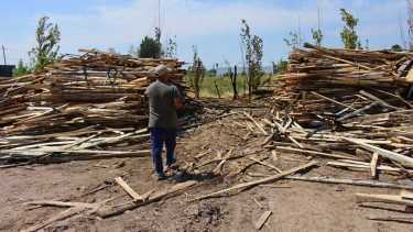Sigue el corte en la Ruta 65 y denuncian intento de incendio en el aserradero