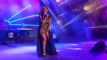 Soledad volverá a la Fiesta de la Manzana. Foto archivo Juan Thomes