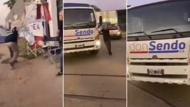 La insólita reacción del empresario se viralizó en redes.