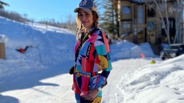 Verónica Lozano sufrió un accidente durante sus vacaciones en Aspen. 