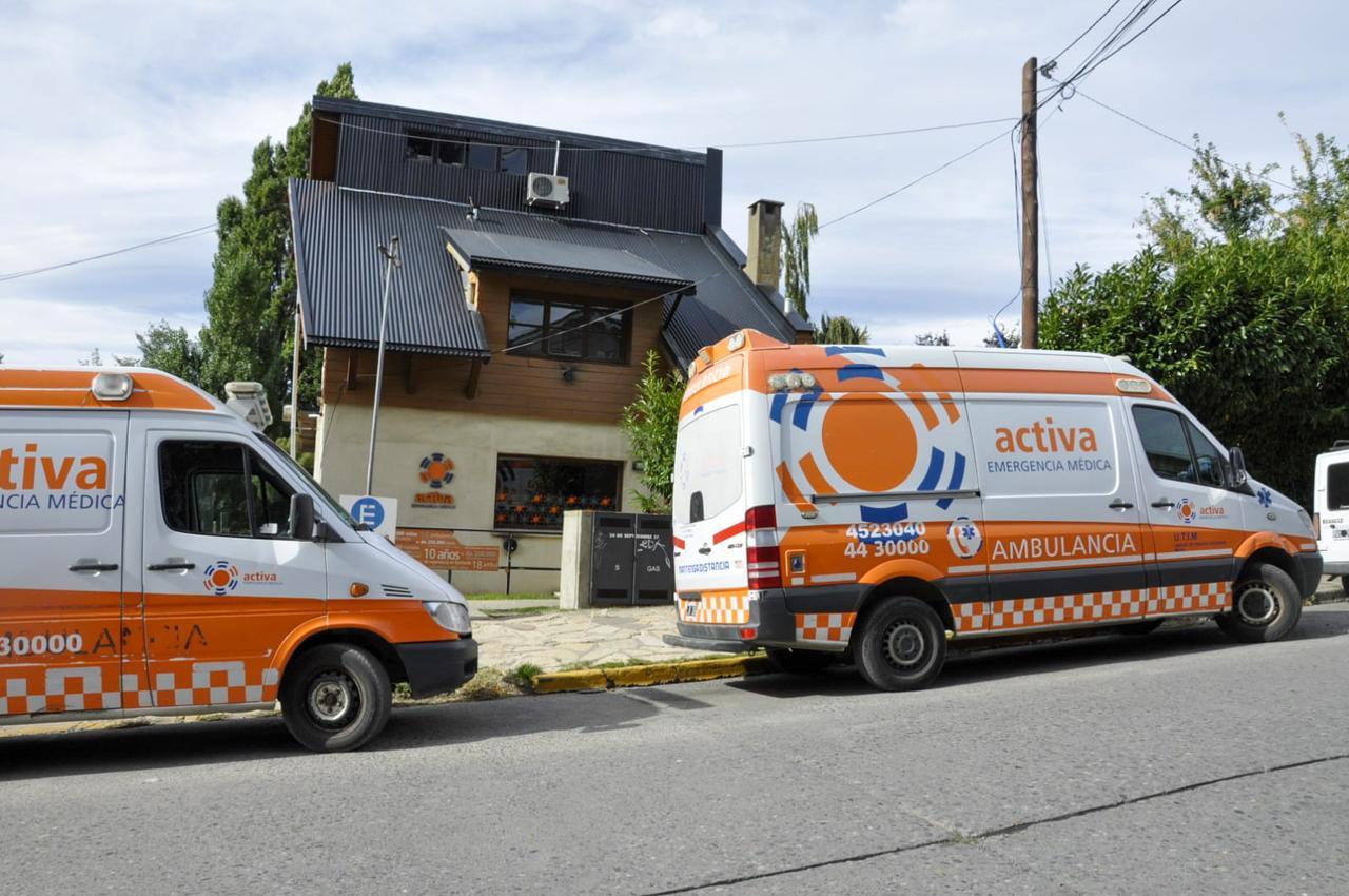 Las ambulancias de la empresa Activa ahora ofrecen el servicio a los afiliados de PAMI en Bariloche, al igual que a Ipross. Gentileza