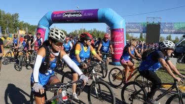 Los participantes arribaron a la isla pasadas las ocho de la mañana. Foto: Gentileza.