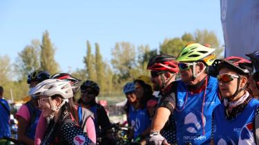 Los participantes arribaron a la isla pasadas las ocho de la mañana. Foto: Gentileza.