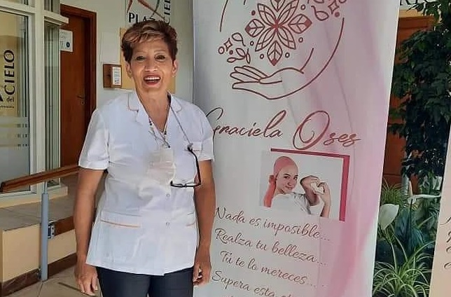 Graciela comenzó con "Brillo de Esperanza" en octubre de 2019. Foto gentileza