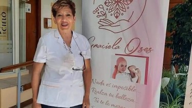 Graciela comenzó con "Brillo de Esperanza" en octubre de 2019. Foto gentileza