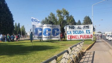 La CCC convocó a una protesta en distintos puntos de Neuquén. (Archivo Gentileza).-