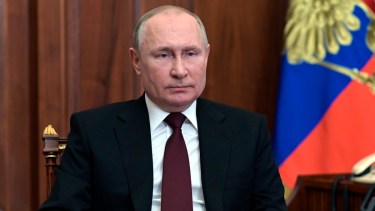 Putin ordenó a las fuerzas de disuasión nuclear rusas estar en alerta. Foto: AP 