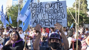 En enero de 2022 se registraron 28 femicidios en el país, según el Observatorio “Ahora que sí nos ven”. Foto Florencia Salto.