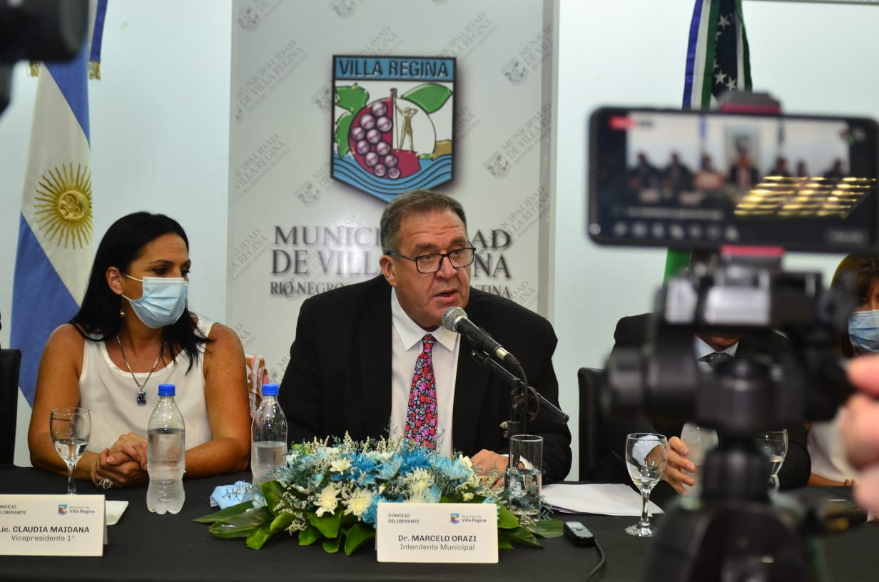 El intendente recorrerá ministerios en Buenos Aires para solicitar la aprobación de obras para Villa Regina.